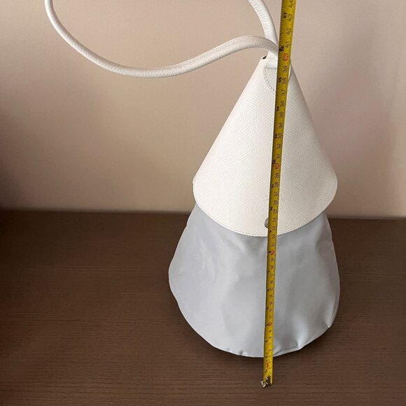 Rare  Longchamp Le Pliage x Nendo Cone Medium  Bag - Picture 10 of 11